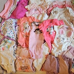 Lot Of Newborn Clothes